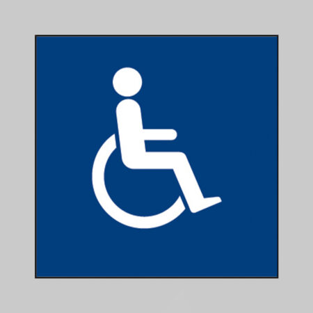 Braille - Disabled (symbol) 150 x 150mm