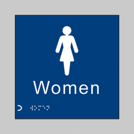Braille - Women 150 x 150mm