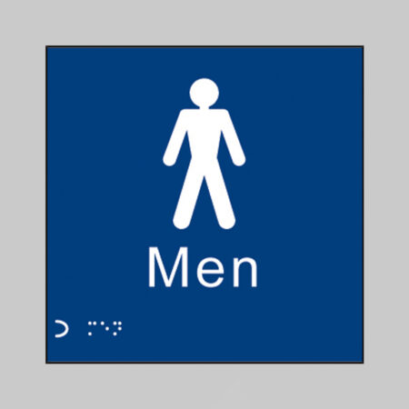 Braille - Men 150 x 150mm