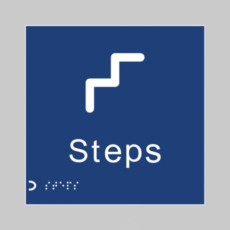 Braille - Steps 150 x 150mm
