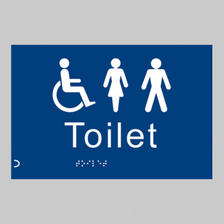 Braille - Toilet 225 x 150mm
