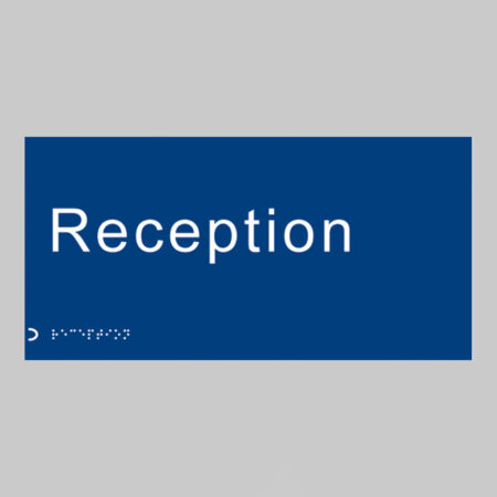 Braille - Reception 300x150mm