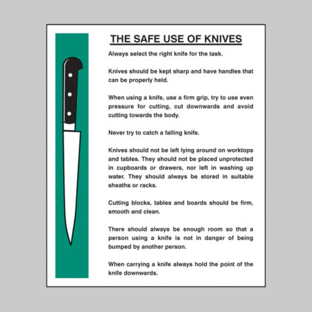 Safe use of knives