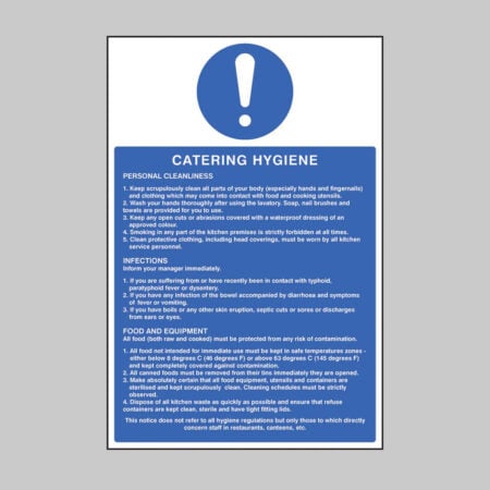 Catering hygiene