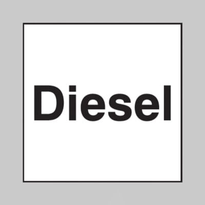 Diesel 150x150mm self adhesive
