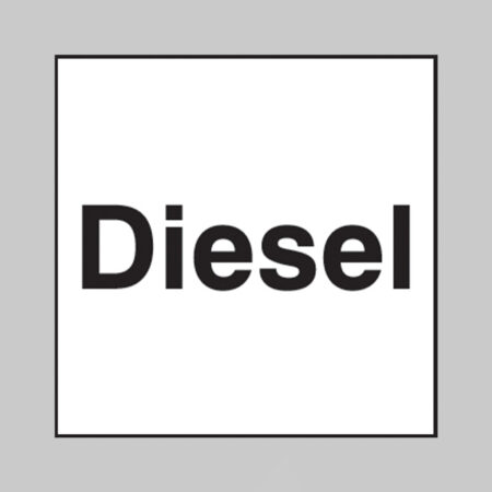 Diesel 150x150mm self adhesive