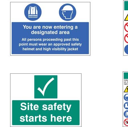 Site Starter Pack 4 (Pack of 5 signs)