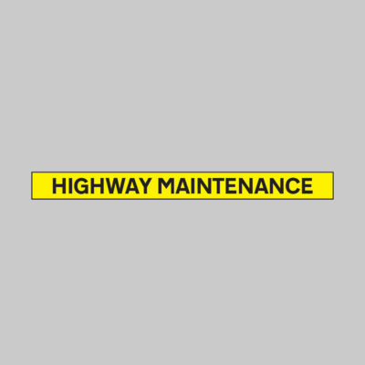 Highway Maintenance 1300x100mm reflective self adhesive vinyl