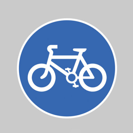 Pedal cycles only class RA1 300mm dia