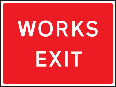 Works exit 1050x750mm Class RA1 zintec