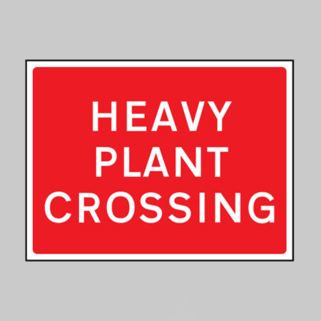 Heavy plant crossing 1050x750mm Class RA1 zintec