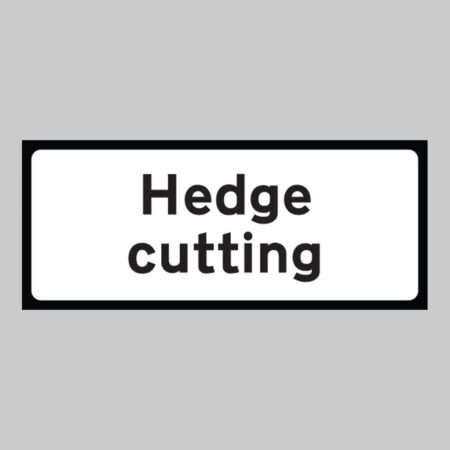 Hedge cutting supplementary plate 850x355 Class RA1 zintec