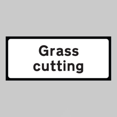 Grass cutting supplementary plate 850x355 Class RA1 zintec