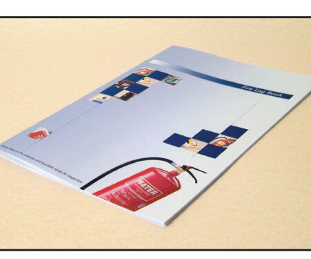 Fire log book A4