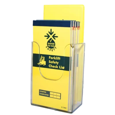 Wallmounted Leaflet Dispenser (1/3rd A4) 109x159x65mm