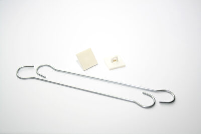 Suspension wire kit - 150mm length c/w 2 ceiling pads