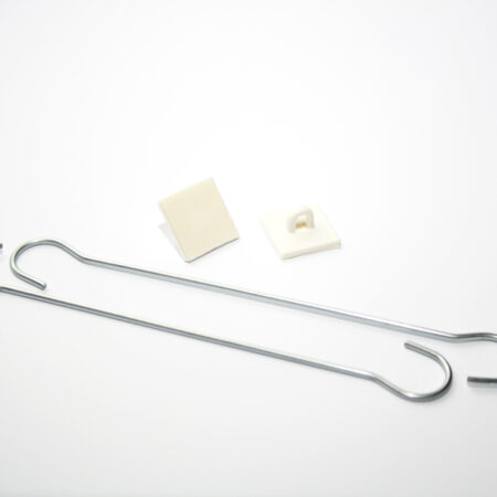 Suspension wire kit - 150mm length c/w 2 ceiling pads