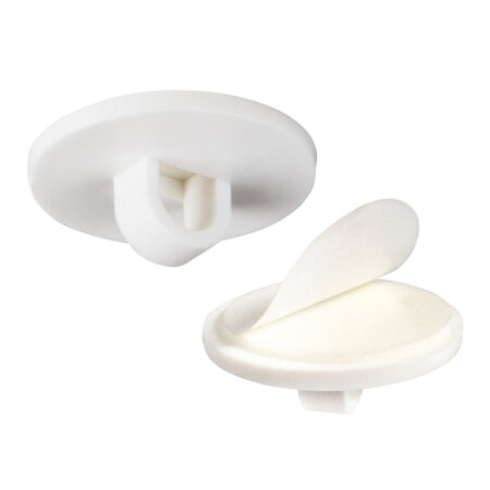 Ceiling fixing clip self adhesive (pack of 10) 20x20mm