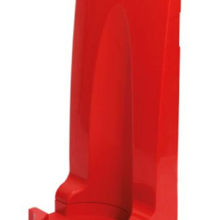 Modular Extinguisher Stand (Red Polypropylene) - 295x270x665mm (WxDxH)
