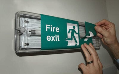 Emergency light unit overlay for led unit