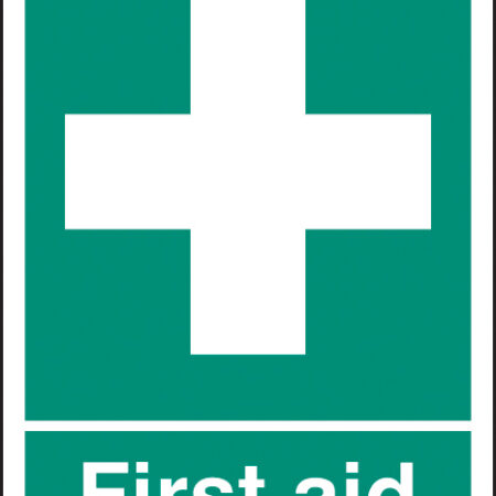 First aid  A4 rigid plastic