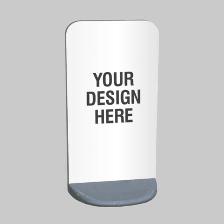 Your message - Pavement sign 460×850mm panel (1.2mm aluminium) 9kg pvc base single sided