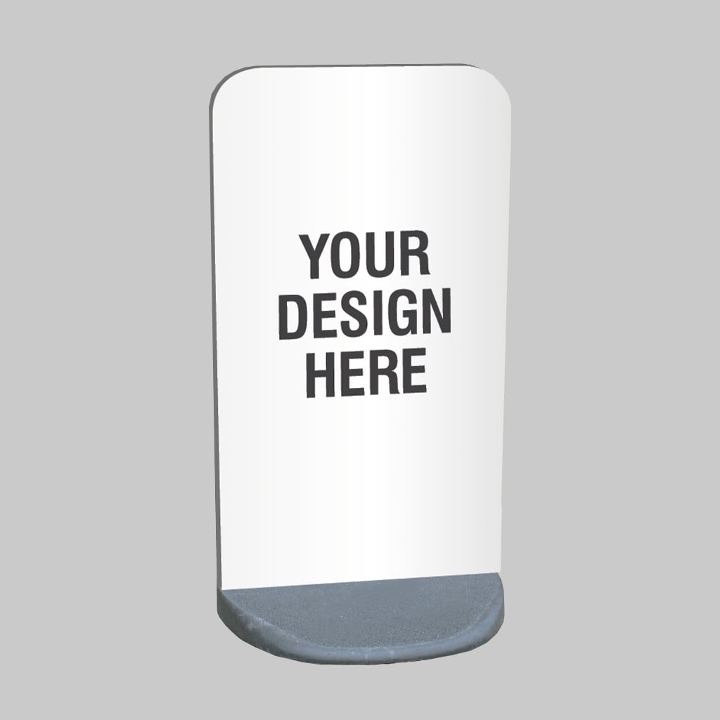 Your Message - Pavement Sign 460×850Mm Panel (1.2Mm Aluminium) 9Kg Pvc Base Single Sided 1 Your message - pavement sign 460×850mm panel (1. 2mm aluminium) 9kg pvc base single sided