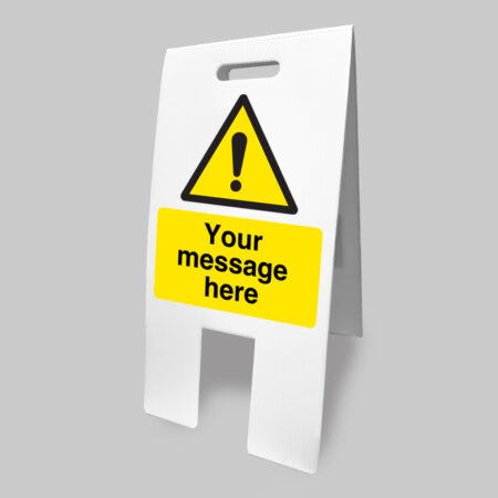 Standard special (self standing floor sign)