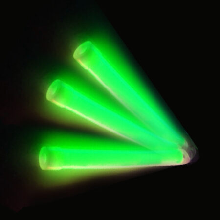 150mm Glowsticks (green) 12 hour glow - Pack of 10