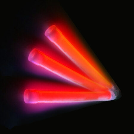 150mm Glowsticks (red) 12 hour glow - Pack of 10