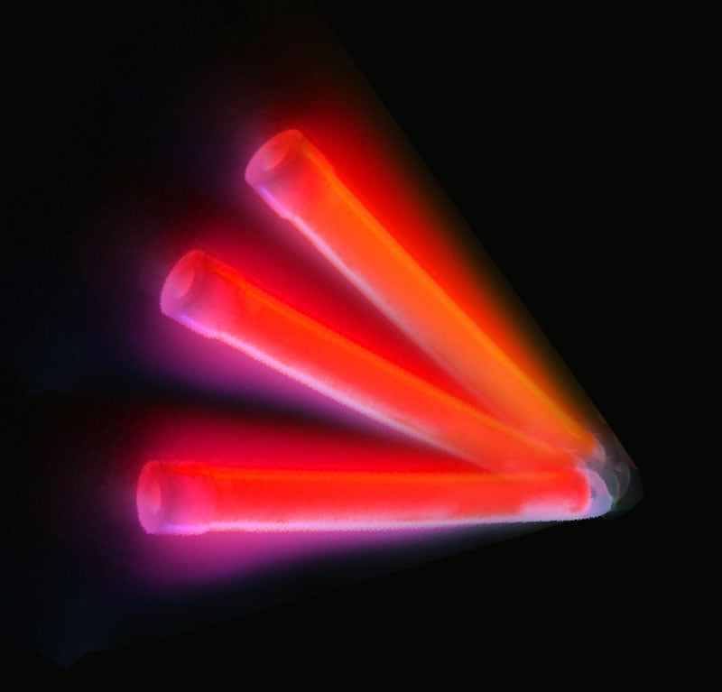 150Mm Glowsticks (Red) 12 Hour Glow - Pack Of 10 1 150mm glowsticks (red) 12 hour glow - pack of 10