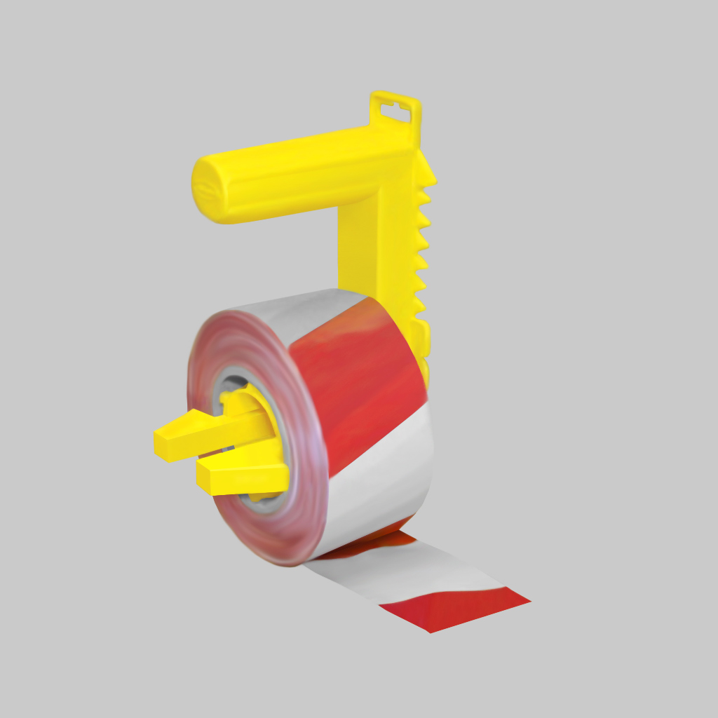 Barrier Tape Dispenser 1 Barrier tape dispenser