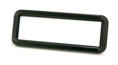 Suspended frame 600x200mm black c/w suspension kit