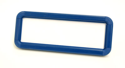 Suspended frame 600x200mm blue c/w suspension kit