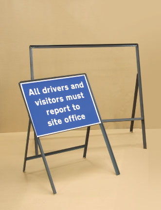 Sign frame 1050x750mm - 300mm legs