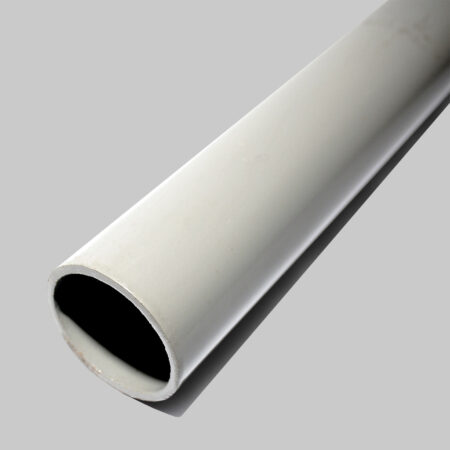 Grey galvanised steel pole powdercoated 1.5mtr x 50mm