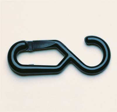 Nylon Chain Connector Link for chain attachment - Black