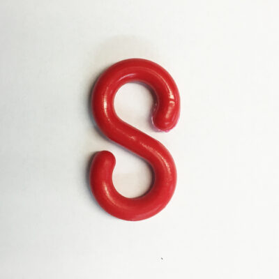 Attachment Nylon S-Hook Attachment for chains - Red