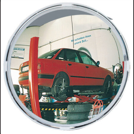 Multi-purpose safety mirror 600mm diameter viewing distance 11m