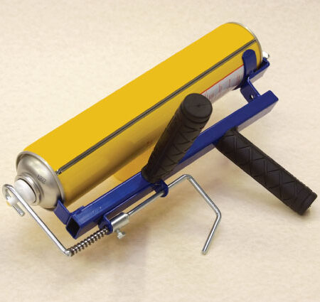 Hand held paint line applicator