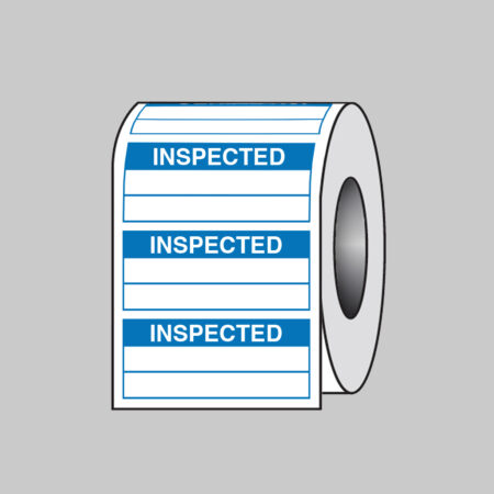 Quality Control Inspected self adhesive paper labels 50x20mm roll of 100