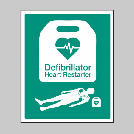AED Sign with RCUK design