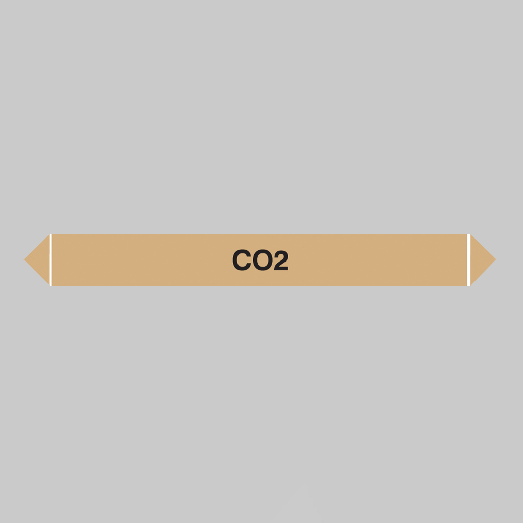 Flow Marker Pk Of 5 Co2 300X40Mm Self Adhesive Vinyl 1 Flow marker pk of 5 co2 300x40mm self adhesive vinyl