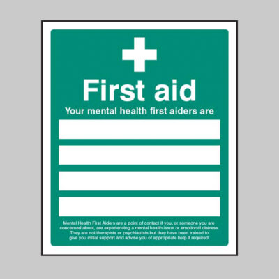 Your mental health first aiders are