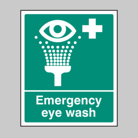 Emergency eye wash