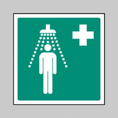 Emergency shower symbol