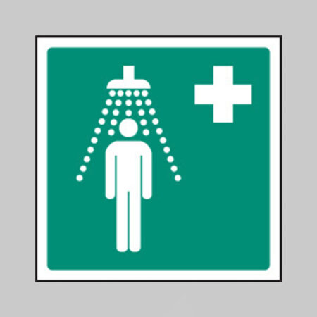 Emergency shower symbol