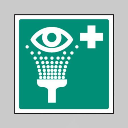 Emergency eyewash symbol