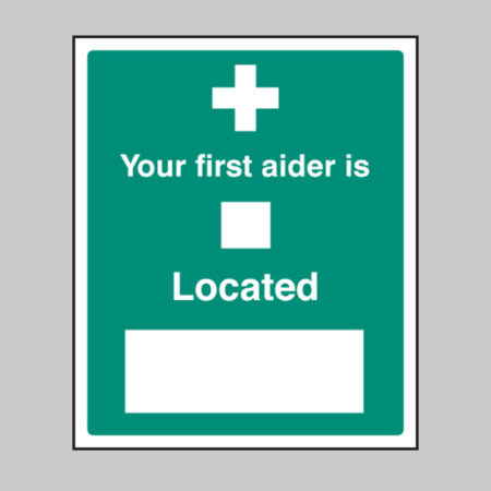 Your first aider is