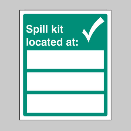 Spill kit located at